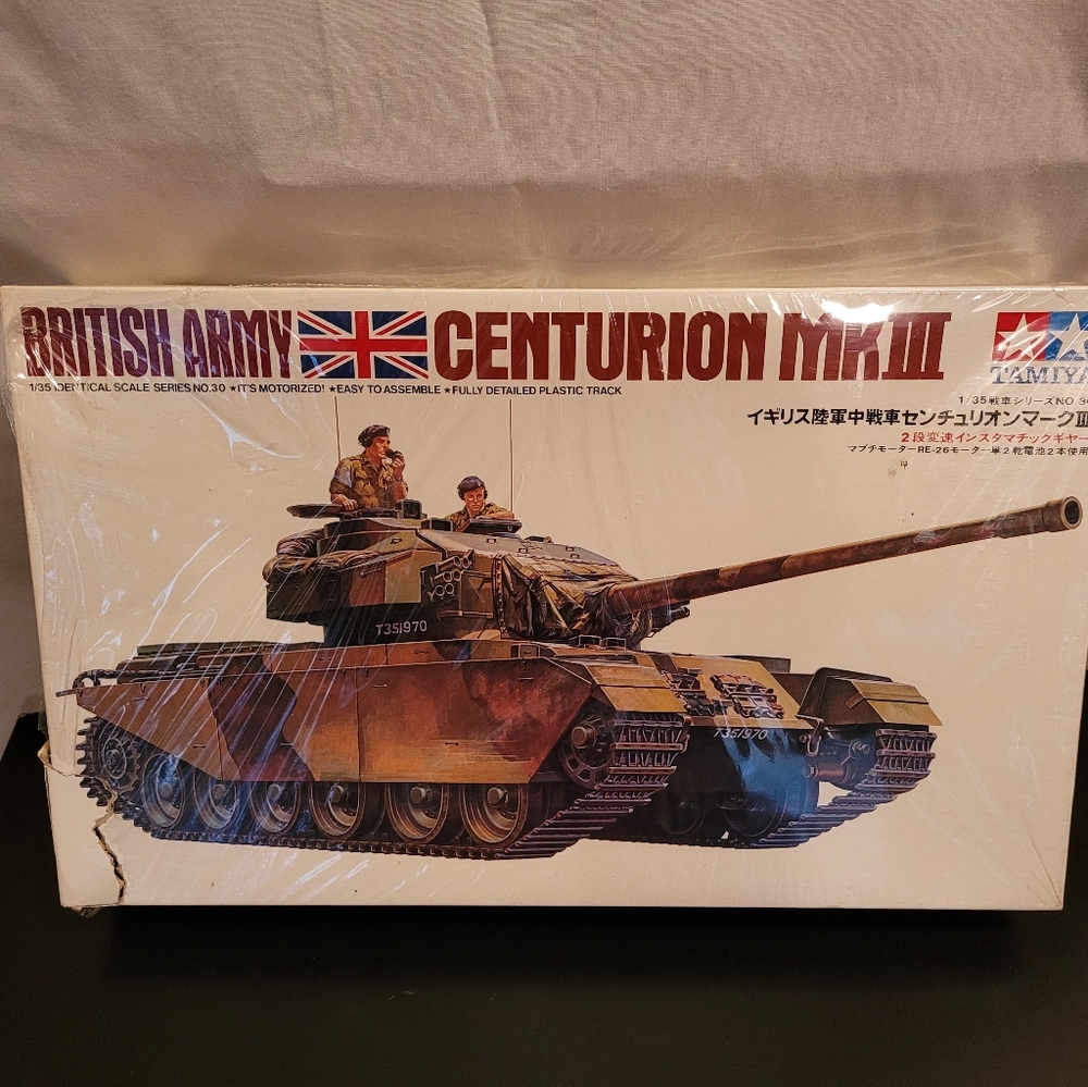 Tamiya 1/35th Scale British Army Centurion MkIII Tank Model Kit